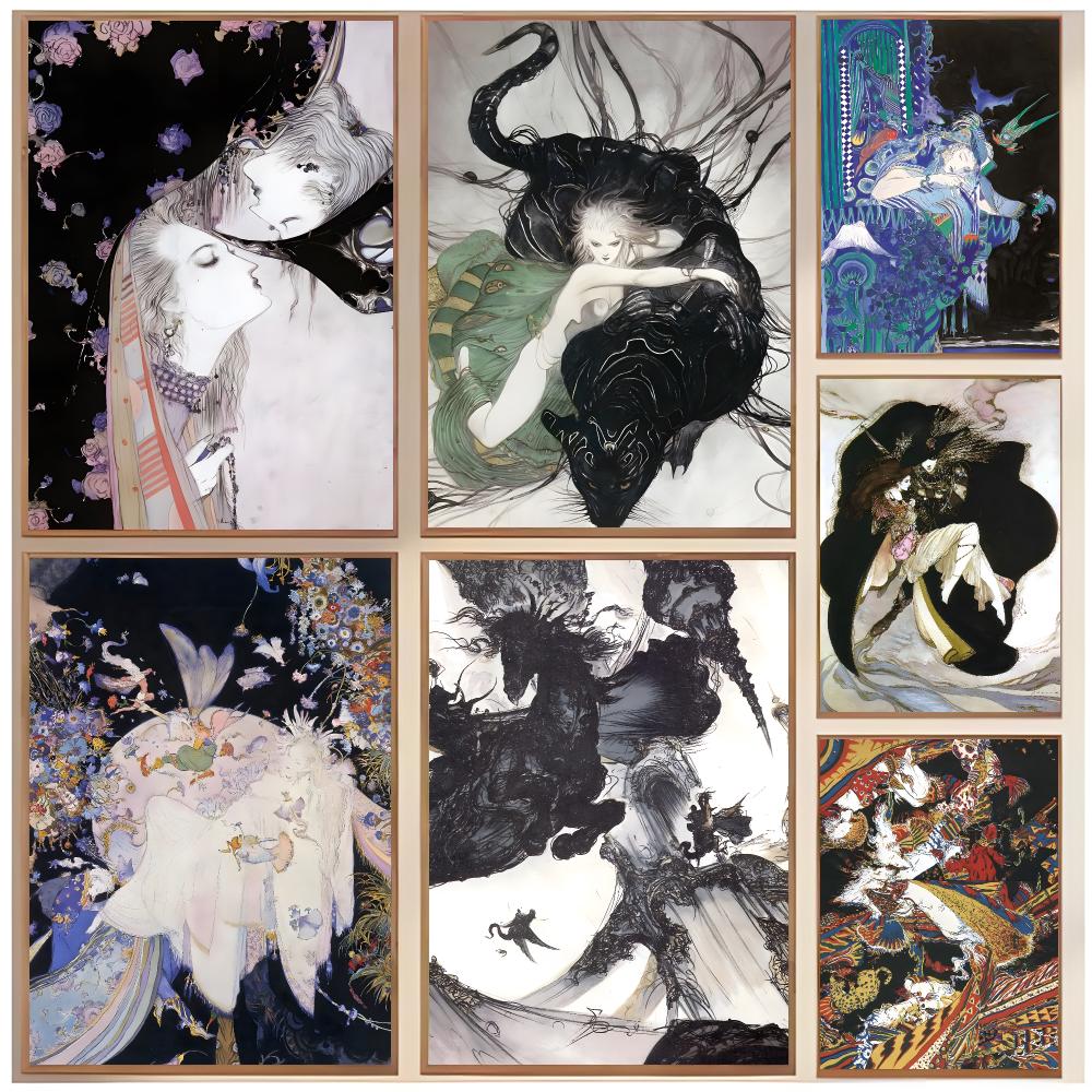 Interior Design Illustrated - Dreamy Illustrator Y-Yoshitaka Amano Poster Classic