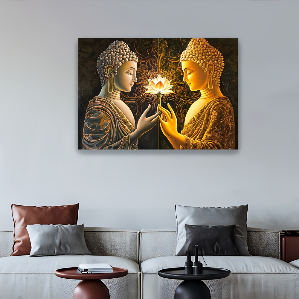 Buddha Lotus Wall Tapestry Spi - đánh giá và giá Interior Design Zen Style