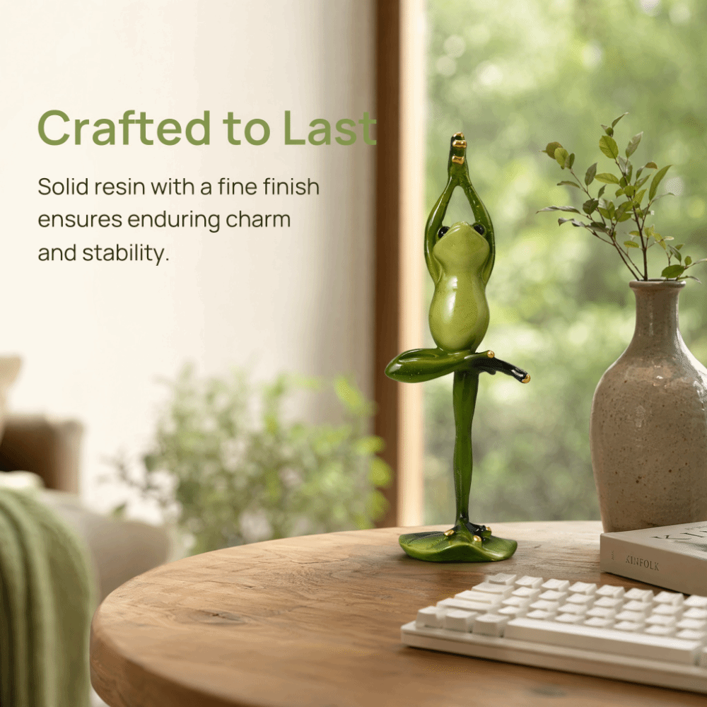 Resin Yoga Pose Amphibian Resi - đánh giá và giá Interior Design Co