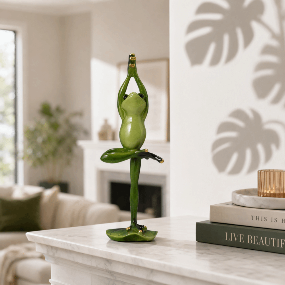 Resin Yoga Pose Amphibian Resi - đánh giá và giá Interior Design Co