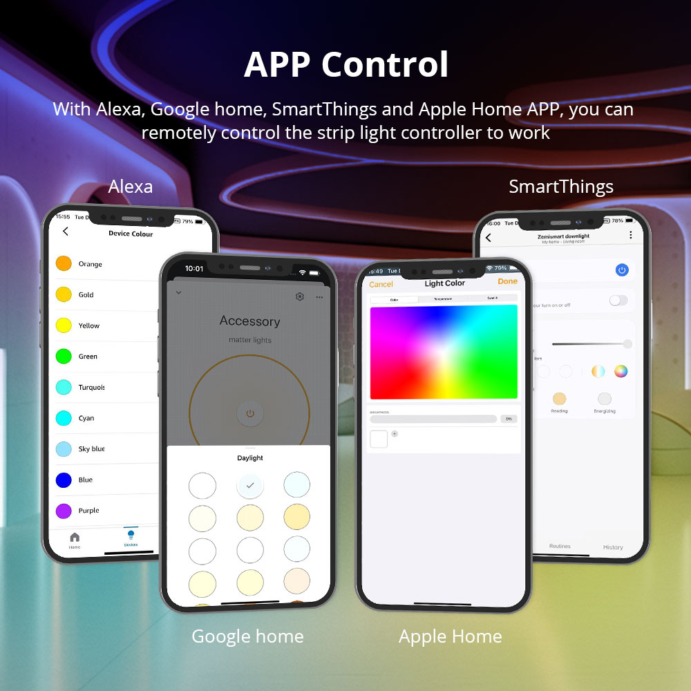 Zemismart Matter Led Light Str - đánh giá và giá Interior Design Software