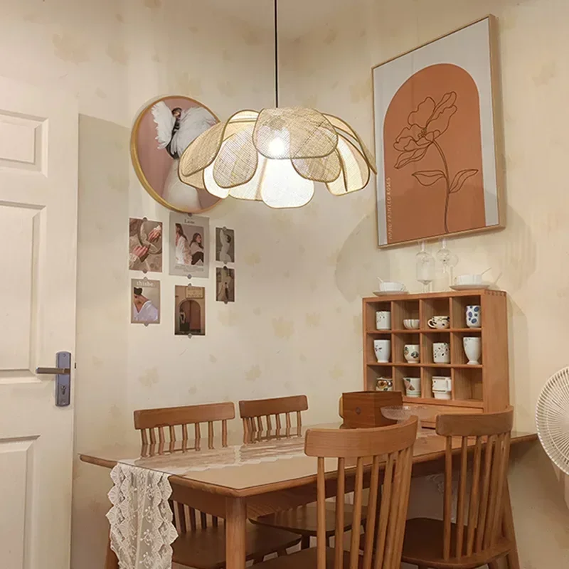 Japanese Rattan Flower Petal P - đánh giá và giá Interior Design Zen Style