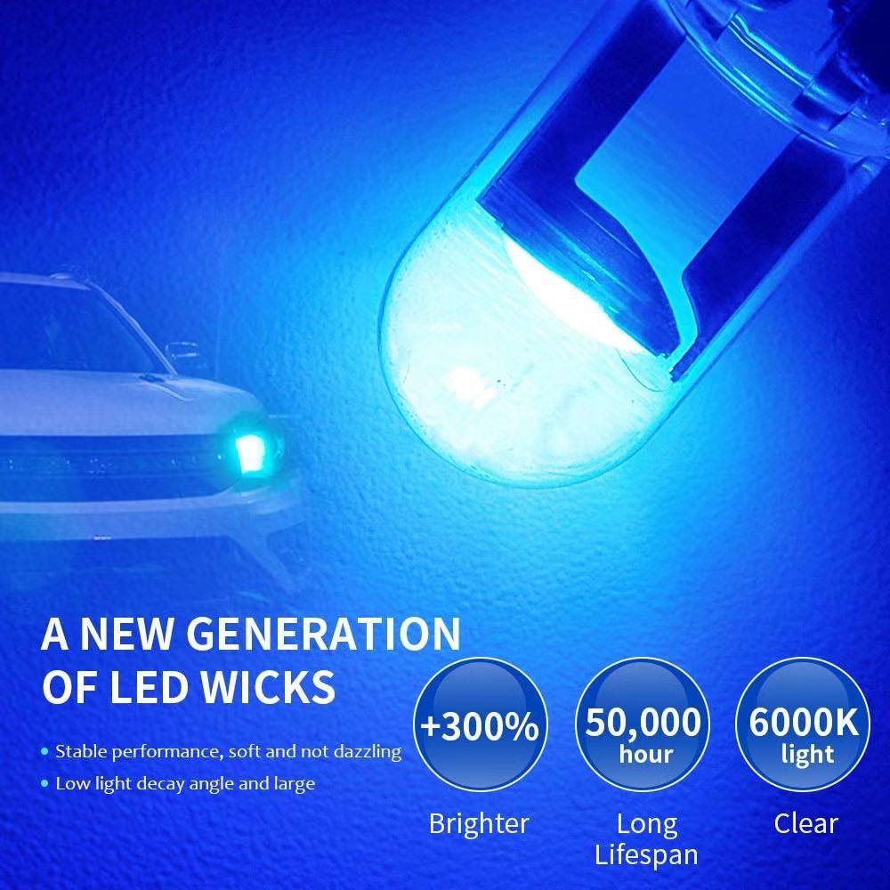 W5W Led T10 Car Light COB Glas - đánh giá và giá Interior Design Intern